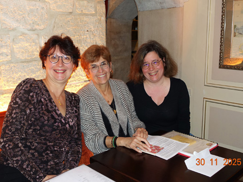 Sophie Borrel, Josyane Delmas-Bouchard et Carine Gachon